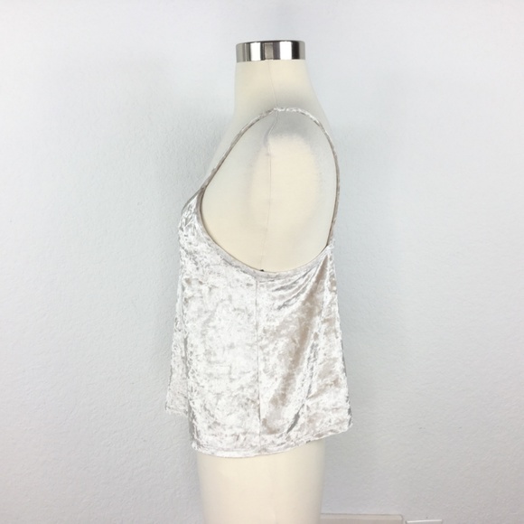 Forever 21 Blouse Silver Women Size XS - Picture 4 of 8